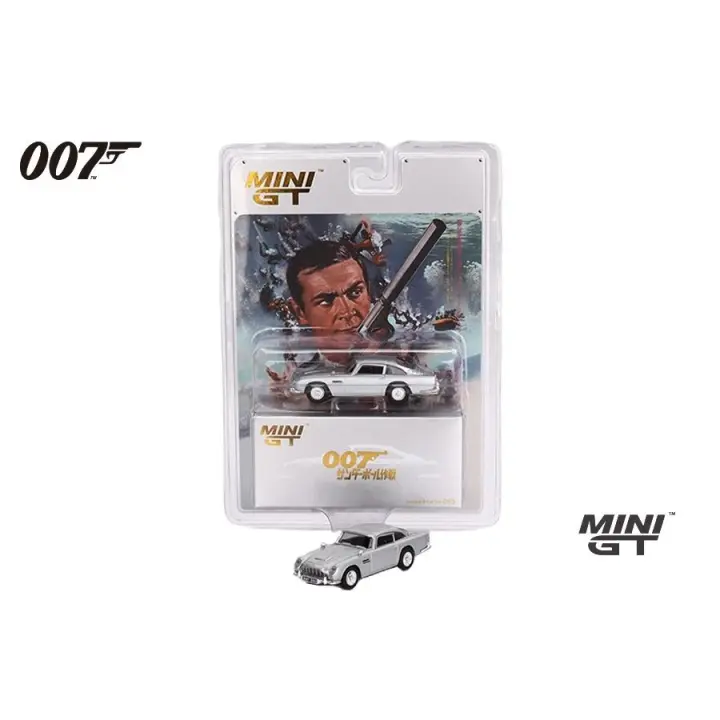 MINI-GT 1/64 Aston Martin DB5 007 James Bond Thunderball 60 aniversario 1965 versión japonesa MINI-GT - MGT00901-007J - 1