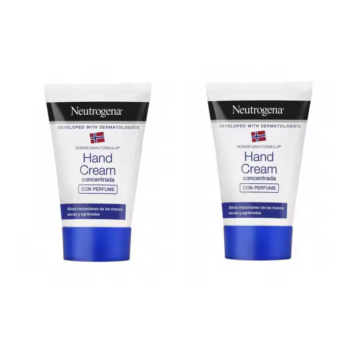 Pack de 2 Cremas de Manos Neutrogena - Crema de manos Hidratante Concentrada 2 x 50 ml - 1