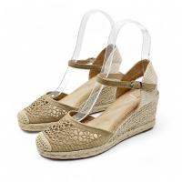 Calzados Soraia Sandalia Ganchillo Mujer Verano, sandalias cuñas  comodas y elegante. - details 23
