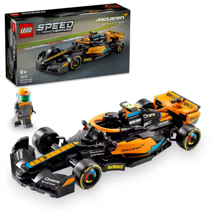 Coche de Carreras de Fórmula 1 McLaren 2023 - LEGO SPEED CHAMPIONS 76919 - 1