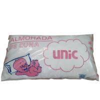 Liababylove almohada de cuna para bebes, medida 50 x 30 centimetros , comfortable , maxima adaptabilidad , Indeformable.de fibra con la espuma de una sola pieza, antibacterias, hipoalergenica, lavable a maquina y a 40 grados, no pesa. - details 0