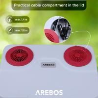 AREBOS Termoeléctricas coche caja fría mantener la caja caliente 12V 230V Rojo - details 15