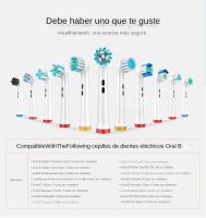 Cabezales De Cepillo De Dientes Electrónico Interchangeables 4 Pcs/set Compatible Con Oral B Para Dientes Sensibles - details 0