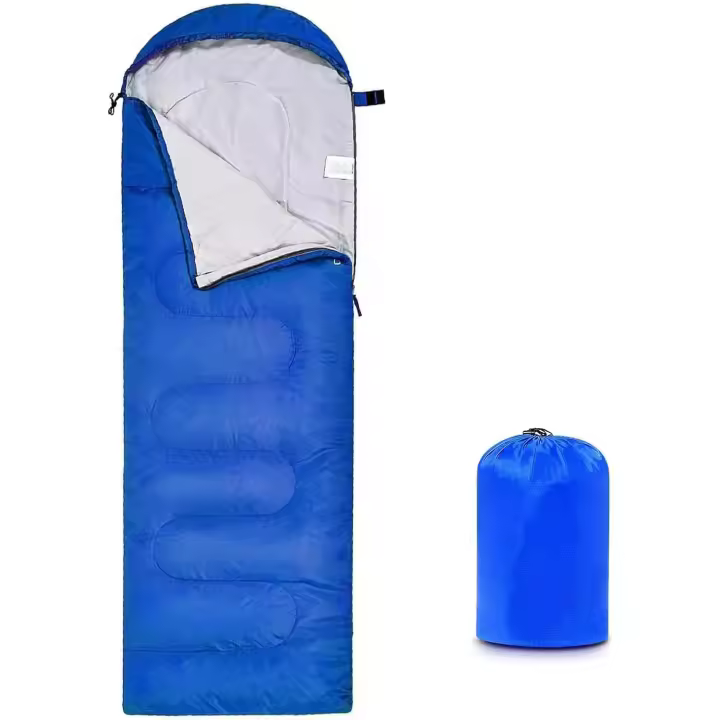 Saco de dormir de 0 Grados, Saco de dormir de 0,95 kg, de 3 a 4 situaciones al año, ajustado para acampar, hacer senderismo. - 1