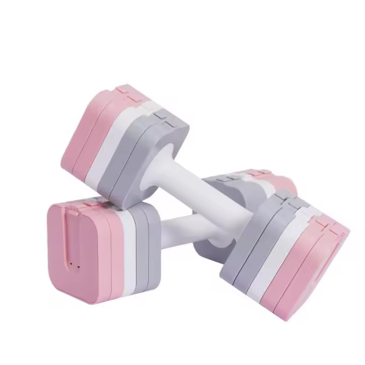 ALLINLIFE ENSEMBLE D'HALTÈRES RÉGLABLES, 5 KG X 2 UNITÉS, FACILE À CHANGER, GYM À DOMICILE, LIVRAISON GRATUITE - 1
