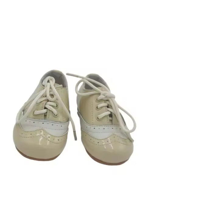 Mocasín piel acharolado unisex cierre cordones Bubble Bobble para niño y niña - 1