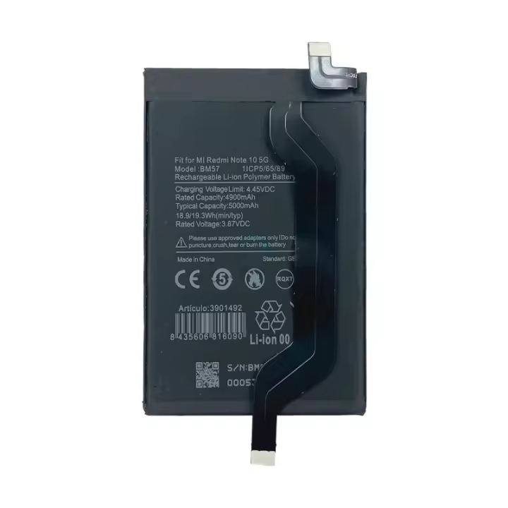 TODOBARATO 24HORAS Bateria BM57 Para Xiaomi Redmi Note 10 Pro - Poco X3 GT 5000mAh - 1