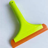 Limpia Vidrio Flexible De Silicona Super Para Coche Y Baño Con Mango Largo Limpiador De Agua Blade De Limpieza Para Ventanas Y Parabrisas - details 5