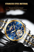 Reloj De Lujo Para Hombre Relogio Masculino Marca Top Reloj De Pulsera De Acero Inoxidable Luminiscencia Estilo Casual Resistente Al Agua 3Bar Para Deporte Al Aire Libre - details 2
