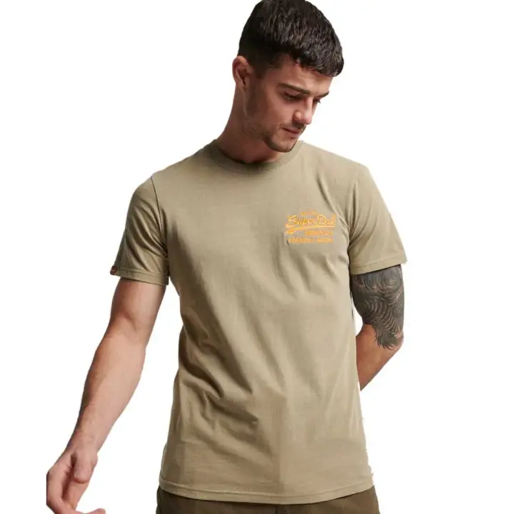 Superdry Camiseta Vintage Vl Neon Beige - 1