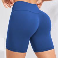 Shorts De Yoga Para Mujer Fitness Running High Waist Quick Drying Squat Proof Ciclismo Workout Gym Terciopelo Negro - details 14