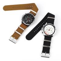 Correa De Reloj De Nylon De Alta Calidad Reemplazo De Cuerda Militar Tejido Balístico Con Tirantes Ribbed 20mm 22mm Accesorios - details 6