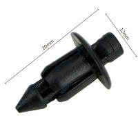 50Pcs/set Clips Para Panel De Puerta Toyota Lexus Agujero De 7mm Accesorios Automotrices Plásticos Clavija De Auto Fijación - details 1