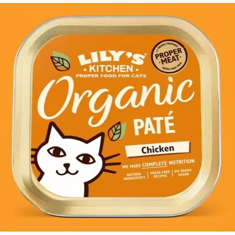 Lily's Kitchen Organic Paté De Pollo Gatos 85 Gr - 1