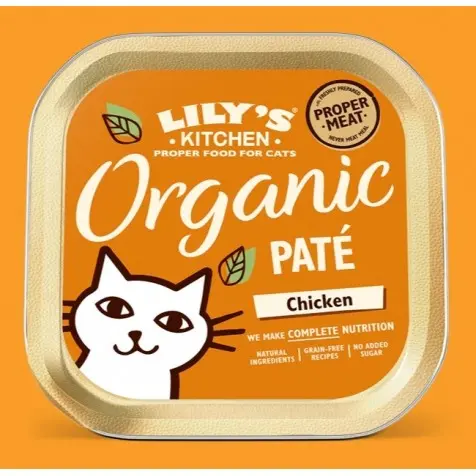 Lily's Kitchen Organic Paté De Pollo Gatos 85 Gr - 1