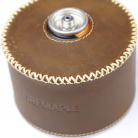 Funda De Cuero Para Botella De Gas Fire Maple 220g Cubierta Protectora De Cuero Vacío Para Acampar Al Aire Libre En Clima Frío - details 2