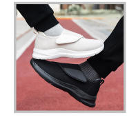 Zapatos De Caminar Para Mujer En Invierno Con Anchos Y Pies Enflados Ortopédicos Ajustables Confortables Diabéticos Con Cierre Hook & Loop Material De Suela De Goma - details 27