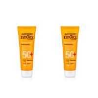INSTITUTO ESPAÑOL Aloe Vera Piel Sensible Protector Facial SPF 50+  Pack de 2 x 75 ml - details 0