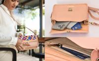 Bolso de cuero con bordado étnico a mano. Compacto, auténtico y único. Marca IULIUS - details 4