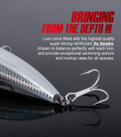 Señuelo De Pesca Noeby Stickbait Sumergible Para Atún En Agua Salada Tipo Señuelo De Lápiz Tamaño 115mm 150mm 185mm Peso 60.5g 62g 126.5g - details 11