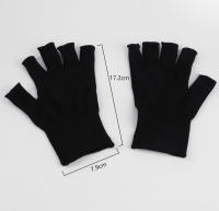 Guantes De Uñas Anti-Black Para Tienda De Uñas UV Protección Especial Con Luz De Cocción Cortos Y Negros Herramientas De Manicura - details 9