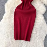 Vestido De Verano Con Diseño De Cadena Y Mangas Cortas Estilo Coreano Ajustado Para Mujer Vestido De Fiesta Mini De Cintura Alta Con Cierre Pullover - details 21