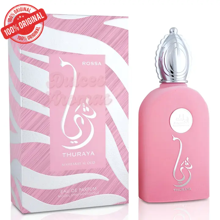 Thuraya Rossa de Mamlakat Al Oud Perfume árabe Mujer Dulce Elegante Eau de Parfum Dubái - 100ml - 1