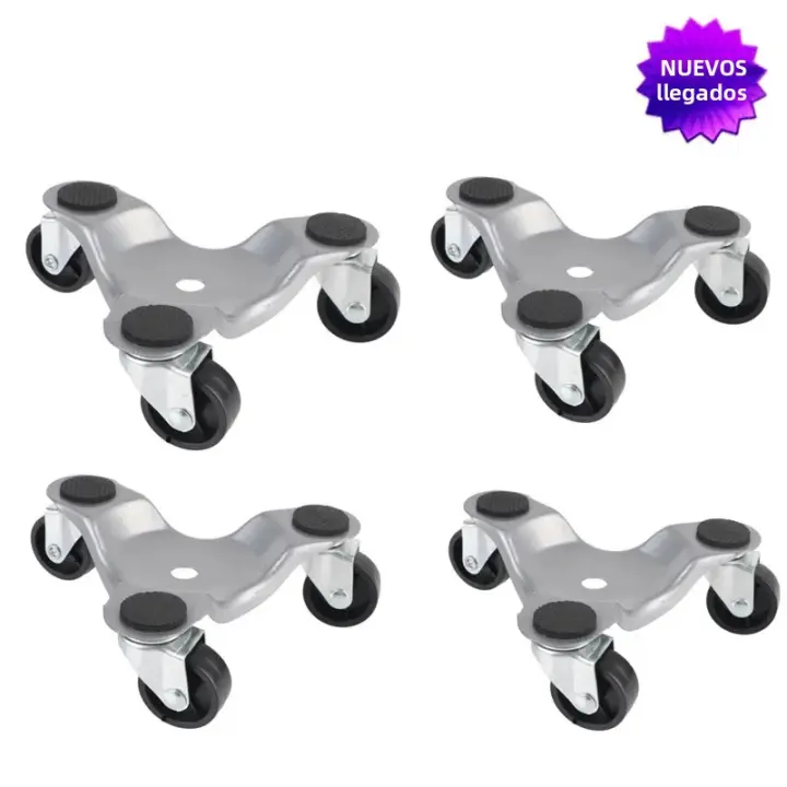 Dolly De Muebles Con 3 Ruedas Triangular Para Mover Objetos Pesados Caster De Hierro Para Armario - 1