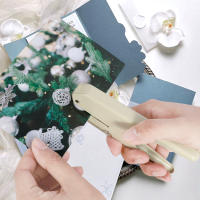 Pulverizador De Setas Preciso Con Regla Herramienta Manual Para Agujeros En Hojas Sueltas Para Cuaderno Pulverizador De Papel De Setas - details 0