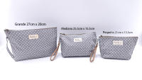Bagsgarden Neceser Mediano Impermeable lunares - Bolsa de Viaje de Gran Tamaño para Artículos de Aseo - details 5