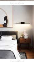 Lámpara De Pared LED Recargable Litu Con Imán Y Batería USB Luz Nocturna Para Dormitorio Corredor Estilo Moderno Aluminio Beige Negro - details 7