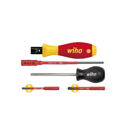 Juego de Destornilladores Dinamométricos Wiha Torquevario®-s Electric Plusminus/pozidriv - 1