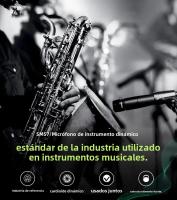 Microfono Dinámico Cardioid Metal SM57 Para Escenario Y Karaoke Microfono Profesional Para Canto Y Grabación De Voz - details 0