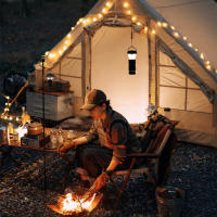Linterna Recargable LED Super Brillante Multi Funcional Para Camping Luz Portátil De Exterior Essentials Para Viajes Y Trabajo - details 9