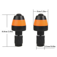 Luz De Seguridad Para Manillar De Bicicleta Barra De Luz Indicador LED Potenciado Por Batería Lámpara De Ciclismo Tapones De Fin De Manillar - details 4