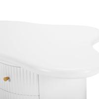 Mesa de centro en forma de Tubo irregular with 2 banquetas, 97 cm de largo, 67 cm de ancho, 32 cm de Bajo, Mesa de Centro Y 2 banquetas - details 9