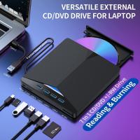 Leer Y Grabar DVD CD Externo USB 3.0 Tipo-C 7-en-1 Para PC Portátil Y Escritorio IMacs Burner Reader Player Optical Drive - details 1