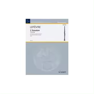 LEFEVRE J.X. - SONATAS (2) - OBOE O CLARINETE Y PIANO - - 1