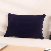 Almohada De Viaje Inflable Para Camping Y Senderismo Soporte De Cuello Cintura Lumbar Para Descanso En Casa Y Oficina - details 10