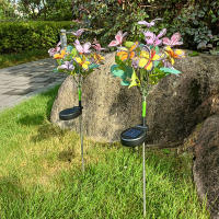 Luces De Mariposa Solar LED Para Jardín Impermeables IP65 Decoración De Paisaje Para Boda Fiestas Y Año Nuevo Instalación Sencilla Sin Bombillas Incluidas - details 2