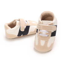 Zapatos Deportivos Infantis Color Bloqueados Antideslizantes Y Cómodos Para Caminar Suela De Goma Tallas 0-18M Hombres - details 18