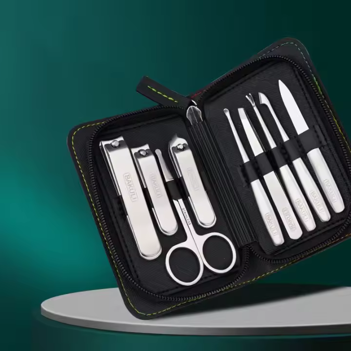 Nuevo Kit De Manicura Y Pedicura 2022 Herramientas Profesionales De Acero Inoxidable Con Estuche De Viaje Set De Cortauñas - 1