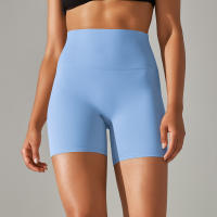 Women Sports Short Yoga Legging Shorts Squat Proof High Waist Fitness Tight Shorts Quick Drying Cycling Workout Gym Shorts - details 12