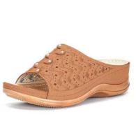 SP Sandalias de mujer de gran tamaño, sandalias de Playa de Fondo Grueso con Tacón de cuña para Exterior informales Retro Para Mujer. - details 5