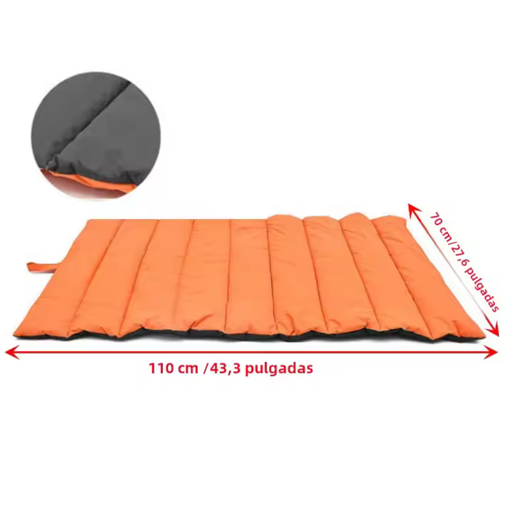 Alfombra Portátil Para Mascotas Gatos Y Perros Impermeable Con Bolsa De Transporte Para Camping Fácil De Limpiar Material De Fibra - 1
