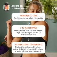 N NATNATURA HEALTH & BEAUTY - Ashwagandha Cápsulas Sensoril® 5250 mg/día | Equilibrio emocional, concentración y rendimiento físico | Vegano | 120 cápsulas vegetales. - details 0