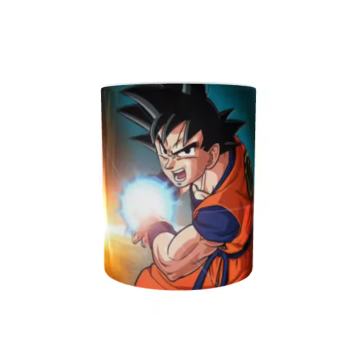 Taza Goku – Dragon Ball Z | Taza de Cerámica Regalo para Fans del Anime Stamina - 1