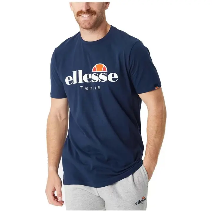 Camiseta de Manga Corta Ellesse Dritto para hombre en color azul - 1