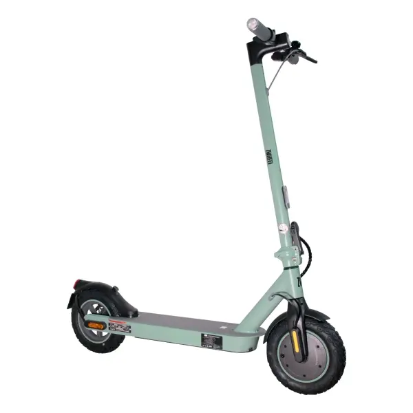 Zwheel zfox plus laki patinete electrico motor 300w - homologado dgt - velocidad hasta 25km/h - autonomia hasta 30km - carga maxima 100kg - ruedas 10” - color verde - 1
