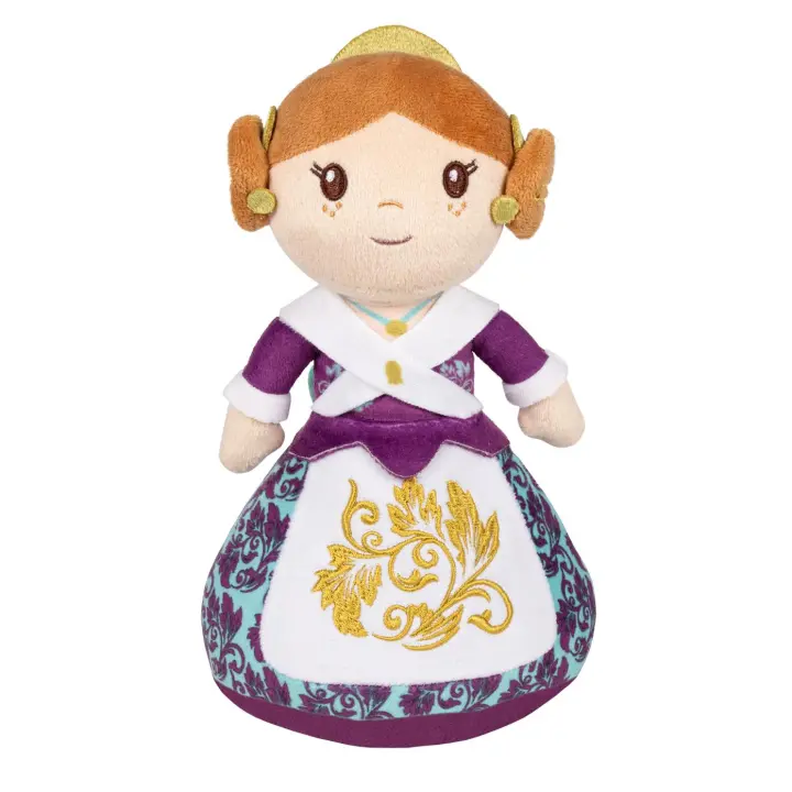 PELUCHE LES FALLERETES - FALLERA LOLA 22 CM, 760025794, TIENDA CON LICENCIA OFICIAL - 1